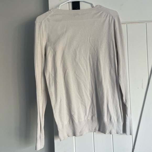 Gap Cream Large Sweater Shirt - Picture 4 of 5